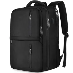Großer Reise-Laptop-Rucksack 17 Zoll Handgepäcktasche Mit Schuhfach USB-Anschluss Business-Rucksack Für Damen Und Herren