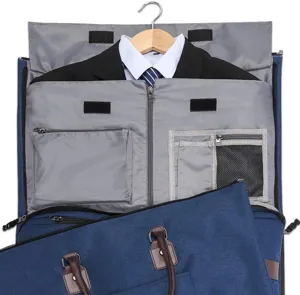 Multifunktionale klappbare Anzug-Kleidersack Reisetasche fuer Herren mit grossem Volumen.
