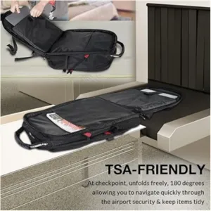 Große Kapazität multifunktionaler Laptop Rucksack Reise Business USB Laptoptasche.