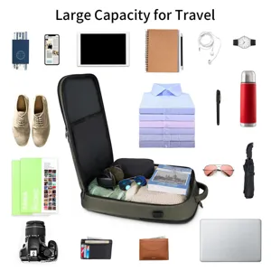 Großer Kapazität Reise Laptop Rucksack für Damen und Herren, Geschäftsreise Wochenendtasche.