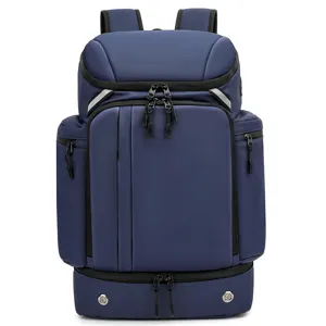 Herren Multifunktions Sport Reise Rucksack mit großem Fassungsvermögen und Nass-Trocken-Trennung.