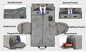 Reise Anzugtasche faltbar große Kapazität Business Pendeln Hängegepäck Organizer Pro