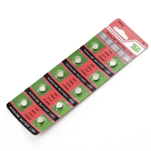Button Cell Battery SR626SW 377 AG4 LR626 Alkaline Watch Batteries Coin Cell Miniature Button Batteries For Electronics