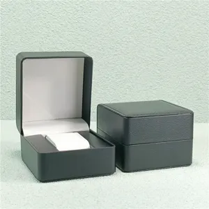 European Style Frosted Leather Watch Box Single Slot Mechanical Watch Storage Box Display Gift Packaging Box