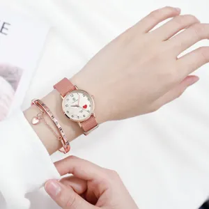 Nylon strap casual quartz watch for women girls daily wear simple stylish design accessory
