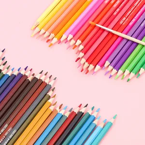 Professional water-soluble colored pencils set for artists students drawing art supplies.