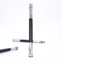 Double head metal pencil extender stainless steel sketch lengthening tool detail