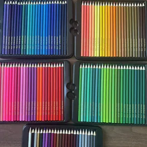120 Colors Colored Pencils Set Professional Oil-Based Drawing Art Supplies for Students
