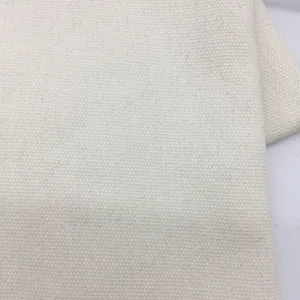 Plain white canvas fabric detail texture closeup, premium cotton material for DIY bags.