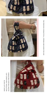 Detailansicht der japanischen Glückskatze Canvas tragbaren Becherhülle und Handtasche.