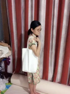 Plain White Canvas Bag Hand-painted DIY Empty Canvas Tote Bag For Women Eco Friendly Shopping Bag Reusable Shoulder Bag Grocery Tote