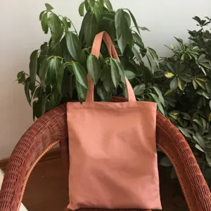 Bolso Tote de Lona Blanco DIY para Mujer Color Sólido Bolso de Hombro para Estudiantes Minimalista Urbano Bolsa de Compras Reutilizable