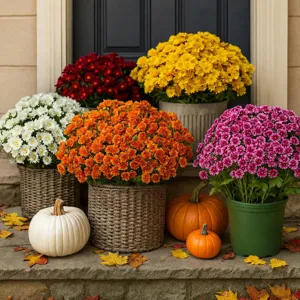 Künstliche Outdoor PVC Chrysanthemen Blumensträuße Gänseblümchen Blumenarrangement Für Heimdekoration Hochzeit Party Herbst