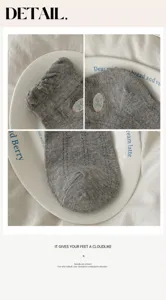 Jolies chaussettes courtes coréennes à nœud brodé, fines chaussettes d'été à volants.