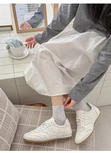 Spring summer women socks sweet style cute puppy patch short tube trendy cute fashion sock
