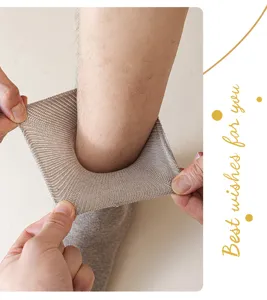 Feuchtigkeitsspendende Fersensocken für trockene Fersen, weiche Strick Silikon Fersenpflege.
