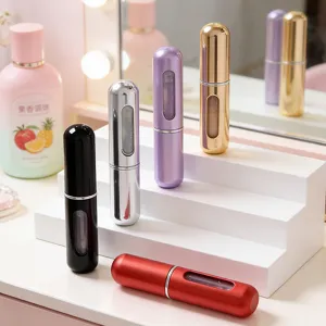 Flacon Pulvérisateur de Parfum Rechargeable Portable Voyage Mini Remplissage par le Bas Cosmétique Vaporisateur Récipient Vide Outil de Maquillage