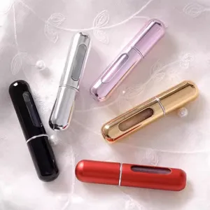 Vaporisateur de parfum rechargeable portable 5ml flacon cosmétique de voyage vide.