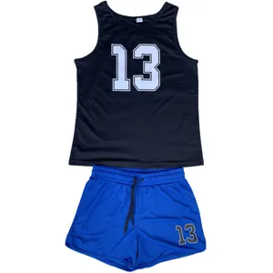Herren Sport Fitness Tanktop Shorts Set ärmellose Sportbekleidung Sommer Laufen Training Outfit