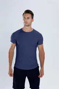 Herren Schnelltrocknendes Sport Casual Kurzarm Mesh Atmungsaktiv Fitness Running T-Shirt