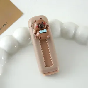 Borrador push-pull lindo capibara para dibujo creativo de estudiantes y borrado limpio de exámenes