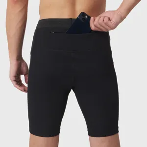 Short de Sport Homme Fitness Course Respirant Séchage Rapide Short d'Entraînement Poches