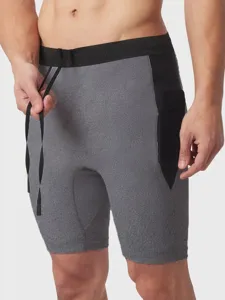 Shorts de Compression à Séchage Rapide pour Hommes Course Fitness Entraînement Pantalon Sportif Respirant Gym Shorts Actifs