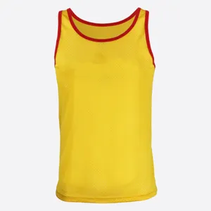 Camiseta de tirantes deportiva de malla transpirable de secado rápido para hombre y entrenamiento.