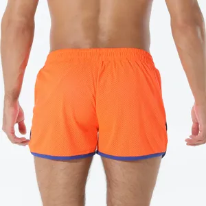 Pantaloncini sportivi mesh da uomo, monostrato, traspiranti, per basket, tempo libero e spiaggia.