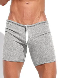 Herren Casual Schnelltrocknend Polyester Shorts Einfarbig Sommer Athletisch Sportbekleidung Bequem Hosen