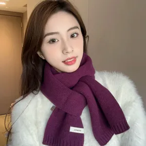 Herfst winter zuivere wol kasjmier gebreide sjaal warm gezellig mode nekwarmer dames