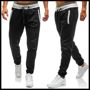 Men's Casual Jogger Pants Slim Fit Non-Iron Polyester Sweatpants With Drawstring Elastic Waist For Men Daily Sports Outdoor Wear