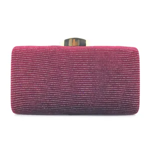 Burgundy velvet sequin evening clutch detail, elegant women party handbag close-up view.