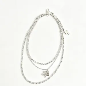 Sweet-cool rabbit pendant multi-layer waist chain punk hip-hop metal pants chain fashion