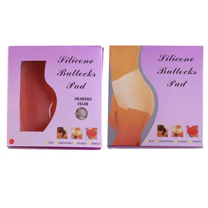 Coussinet Fessier en Silicone Taille Haute Rehausseur de Hanches Gaine Amincissante