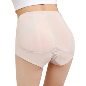 Culotte gainante taille haute femme ventre plat push up nude vue arriere image principale