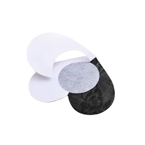 Disposable black nipple covers pasties breathable adhesive breast petals for women daily wear