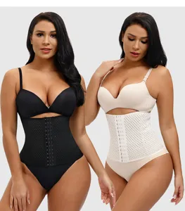 Women Postpartum Waist Trainer Breathable Body Shaper Abdomen Control Cincher Corset