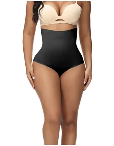 Hohe Taille Bauchweg Miederhose Seamless Body Shaper Tanga Unterwäsche Für Schlanke Damen