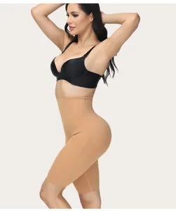High waist tummy control shapewear shorts for women, plus size sexy butt lifting underwear.