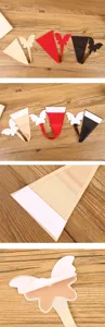 Butterfly shape invisible seamless C-string sexy thong underwear for women daily wear
