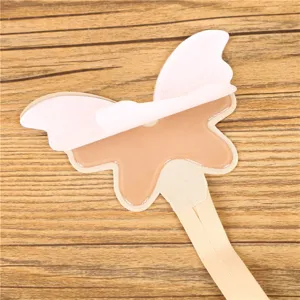 Butterfly invisible seamless C-string panty, comfortable nude adhesive intimate underwear for women.