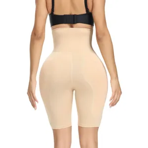 Pantaloncino modellante vita alta donna guaina contenitrice pancia piatta push up perfetto.