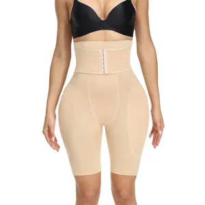 Pantaloncino modellante vita alta pancera contenitore mutanda shaper donna beige.