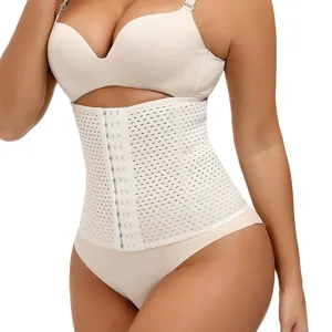Women's Waist Trainer Belt Postpartum Tummy Control Shapewear High Elasticity Breathable Corset Body Shaper