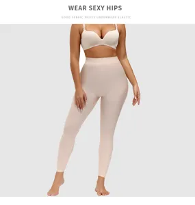 Naadloze hoge taille buikwanden vormende broek voor vrouwen, sexy heup lift sport yoga fitness.