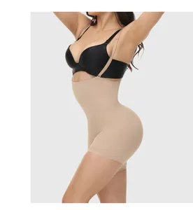 High waist full body shaper for women tummy control butt lifter slimming strap corset