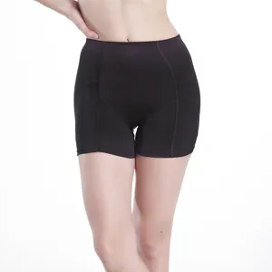 Breathable seamless women's high waist shapewear shorts tummy control butt lifter shaping panties.