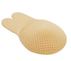 Breathable rabbit ear breast lift pastie invisible silicone adhesive bra for women