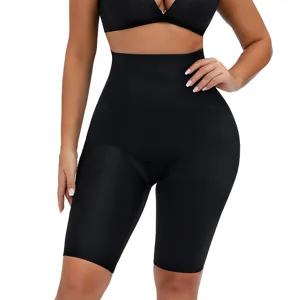 Damen High Waist Bauchweg Miedershorts schwarz Postpartum Figurformende Hose Hauptbild